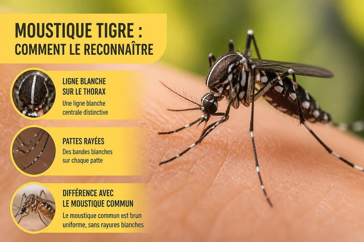 Identification visuelle du moustique tigre