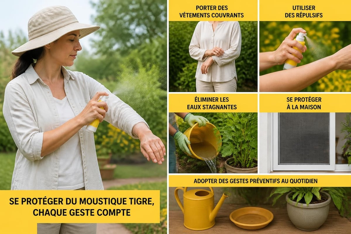 Prévention des piqûres de moustique tigre
