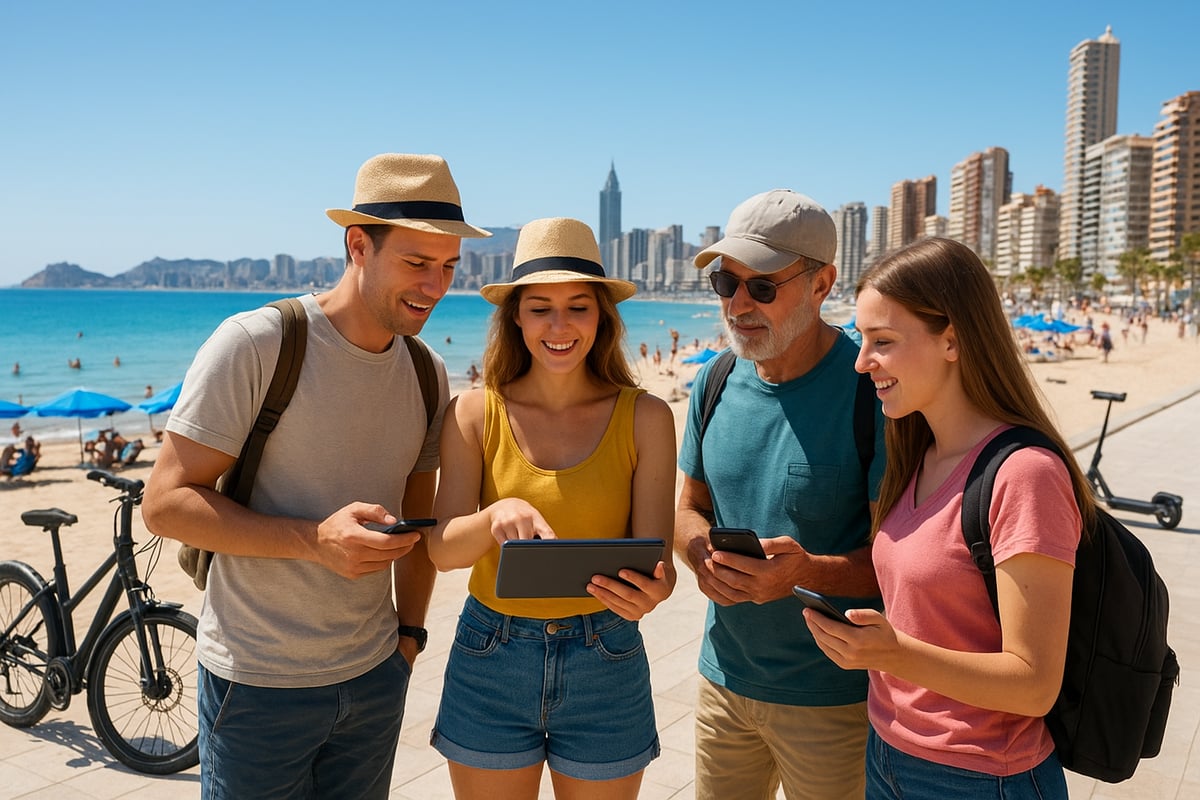 Motos de Agua Benidorm - article 7fddb3e1 b60e 4c15 8b3 fotografia realista y de alta calidad de turistas 3 6a4tcc Consejos prácticos para disfrutar Benidorm en verano 2026
