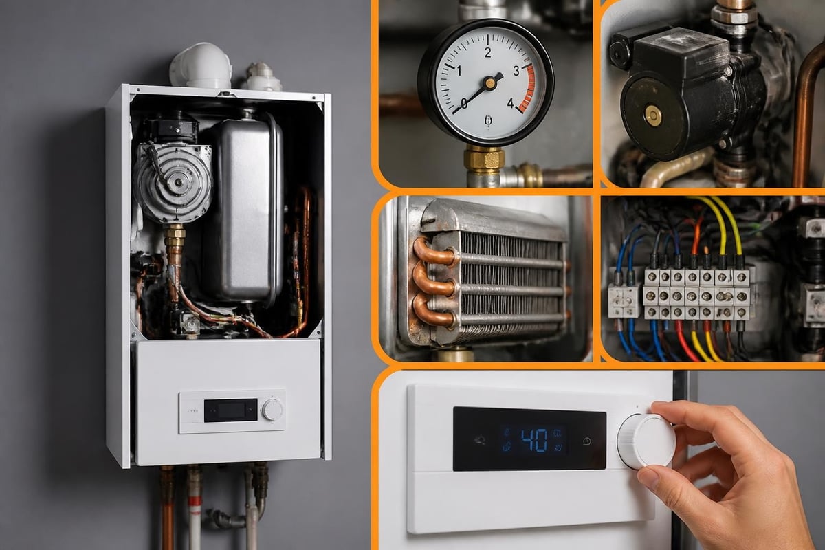 Common boiler failure points