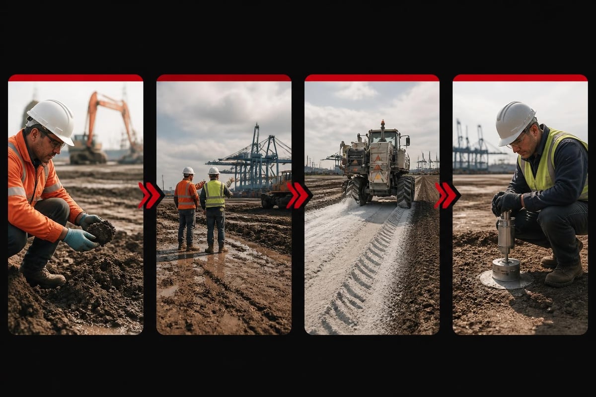 Ground improvement process