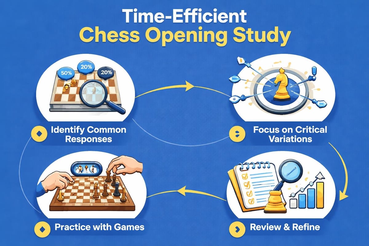 Efficient opening study workflow
