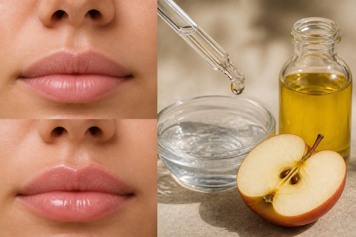 Korean lip plumping hydration process