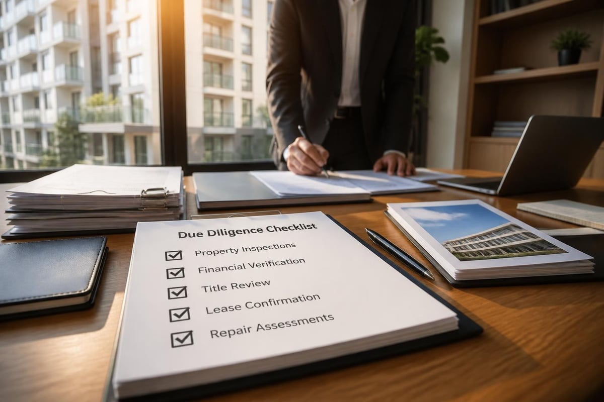 Portfolio sale due diligence