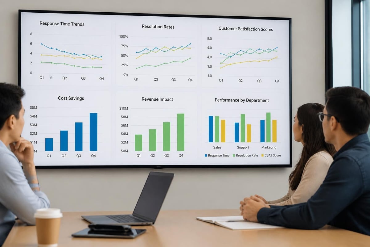 AI employee performance dashboard