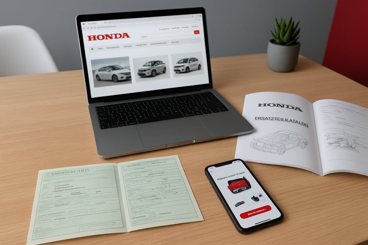 Schritt-für-Schritt: So finden Sie das richtige Honda Teil online