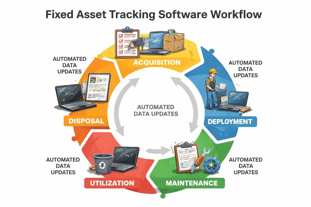 Asset lifecycle stages