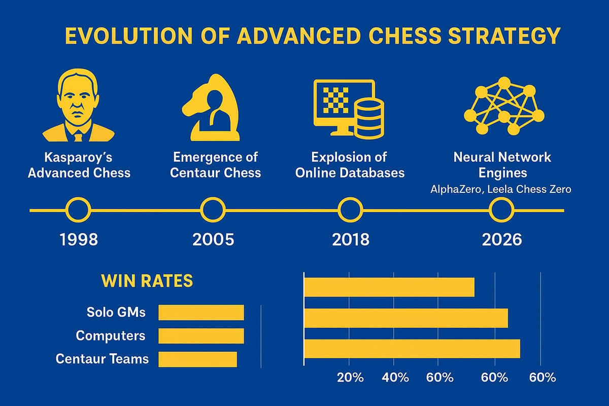 The Evolution of Advanced Chess Strategy
