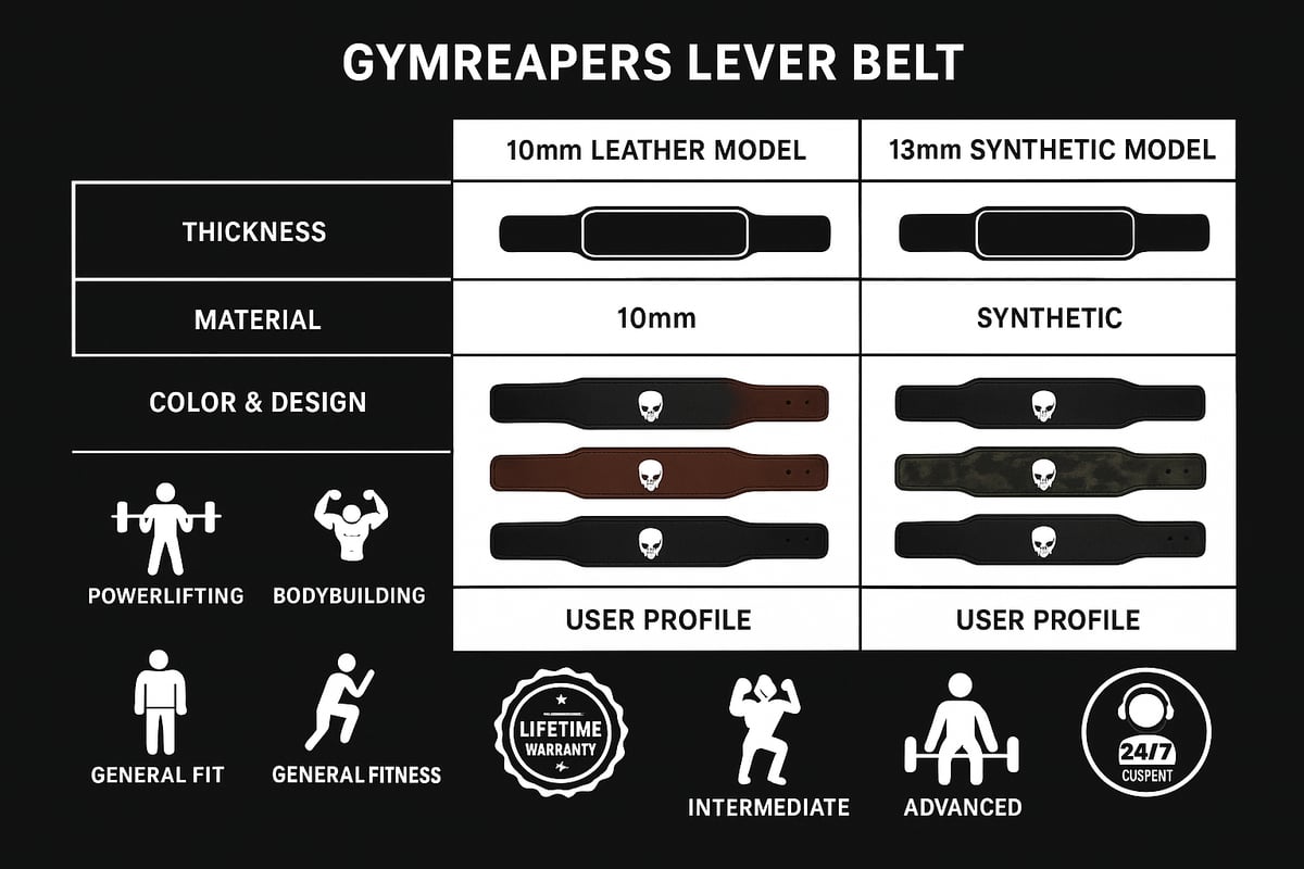 Choosing the Right Gymreapers Lever Belt for Your Needs