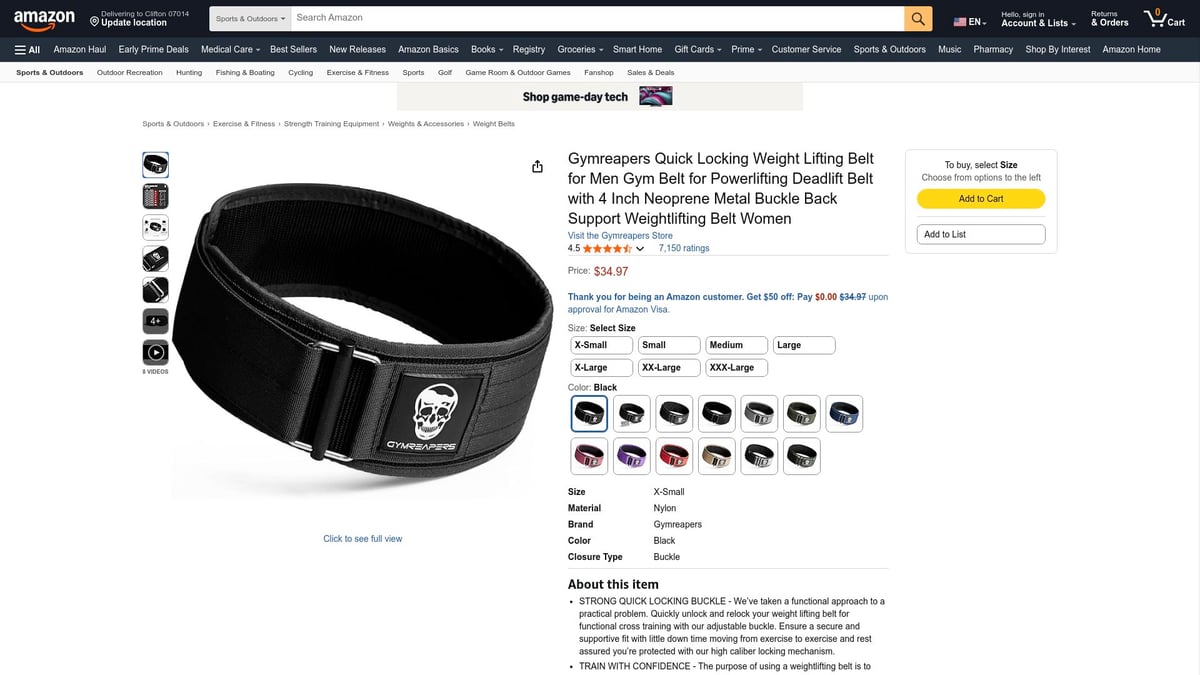 Top 7 Lifting Belt Picks for Enhanced Support in 2025 - Gymreapers Quick Locking Weight Lifting Belt – Fast & Functional