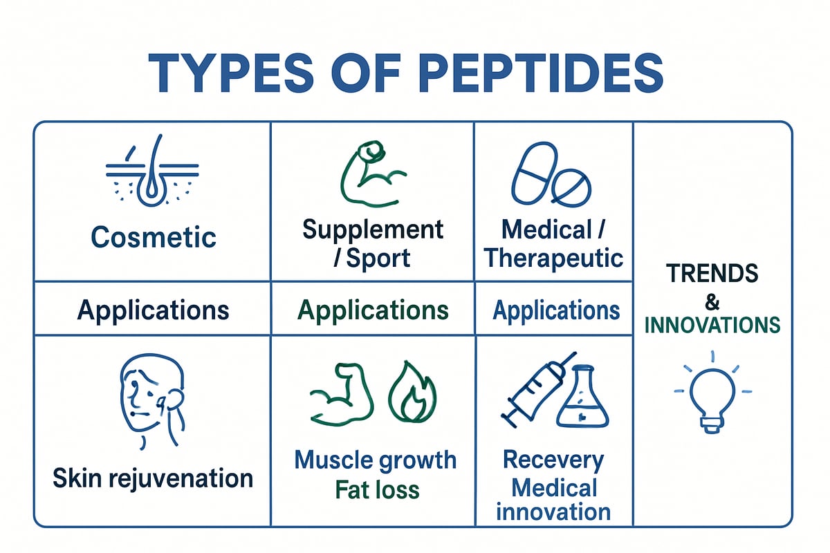 Soorten Peptides en Hun Toepassingen