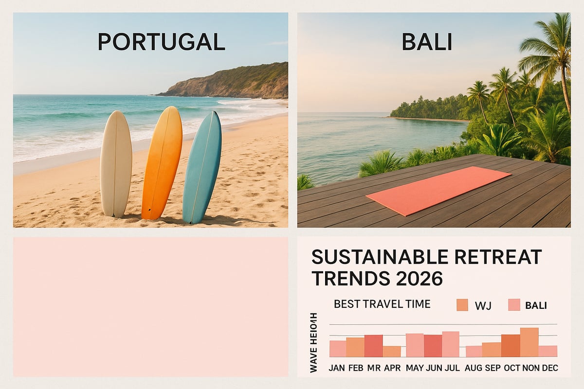 Die besten Reiseziele für Surf & Yoga 2026