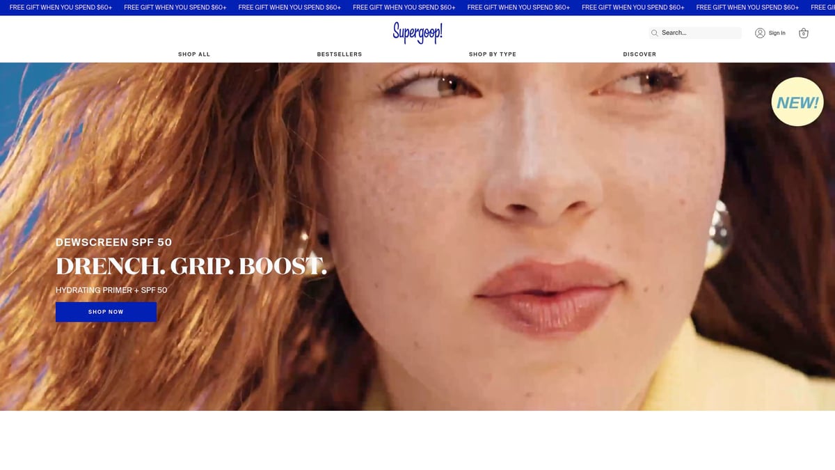 9 Must-Try All Cosmetics Products for a Stunning 2026 Look - Supergoop! Unseen Sunscreen SPF 40