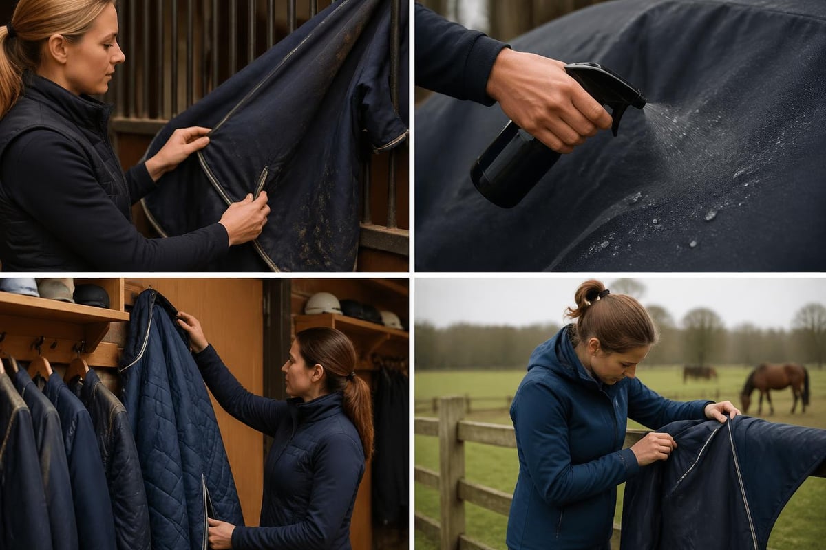 Coat care and maintenance workflow
