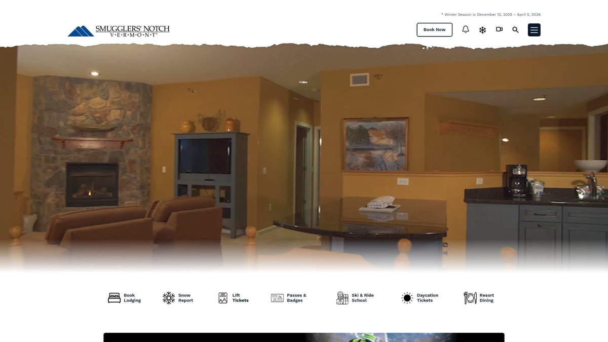 Top 7 Resorts Vermont Winter Escapes for 2026 - Smugglers’ Notch Resort