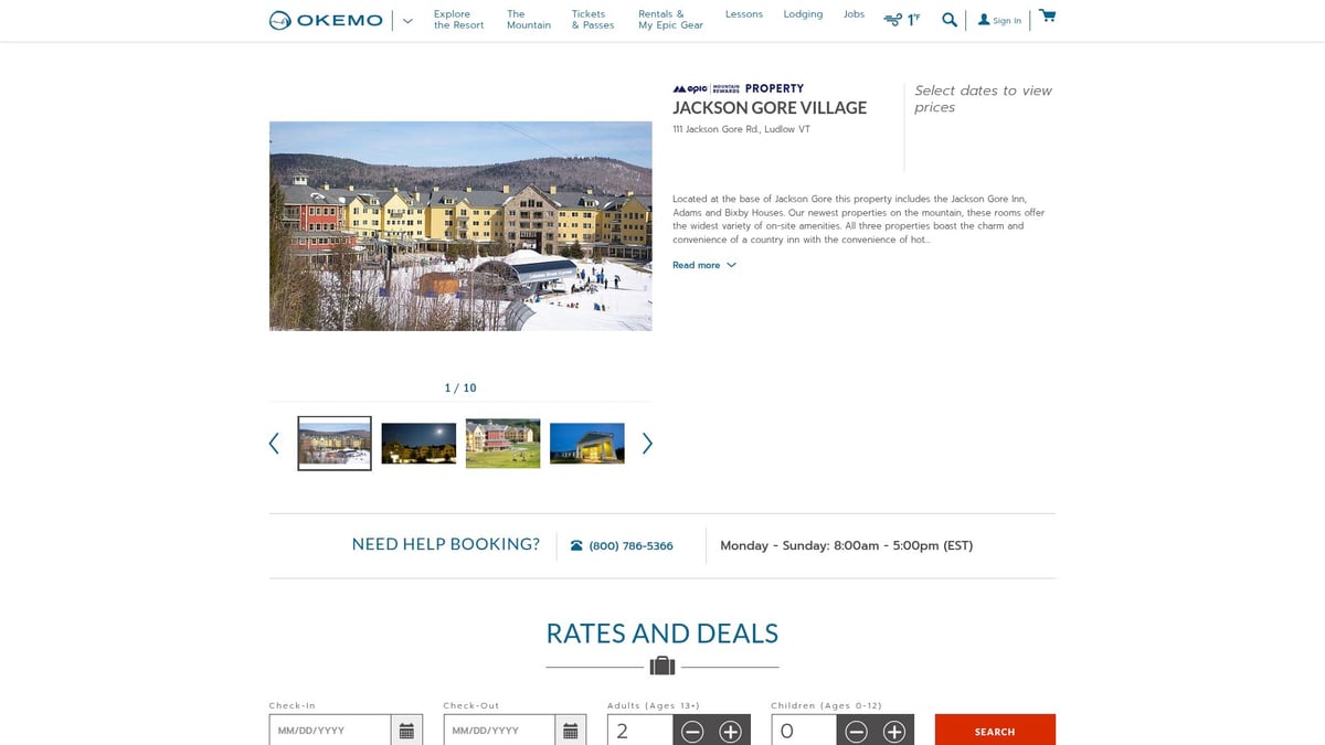 Top 7 Resorts Vermont Winter Escapes for 2026 - Jackson Gore Inn at Okemo