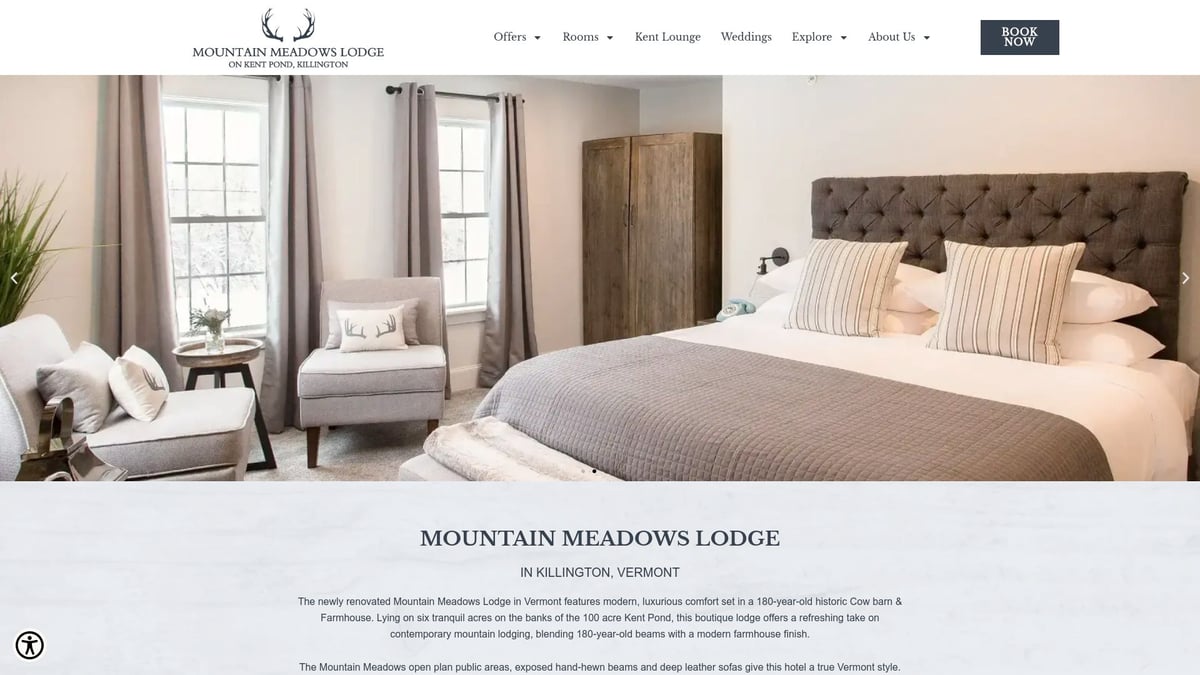 Top 7 Resorts Vermont Winter Escapes for 2026 - Mountain Meadows Lodge