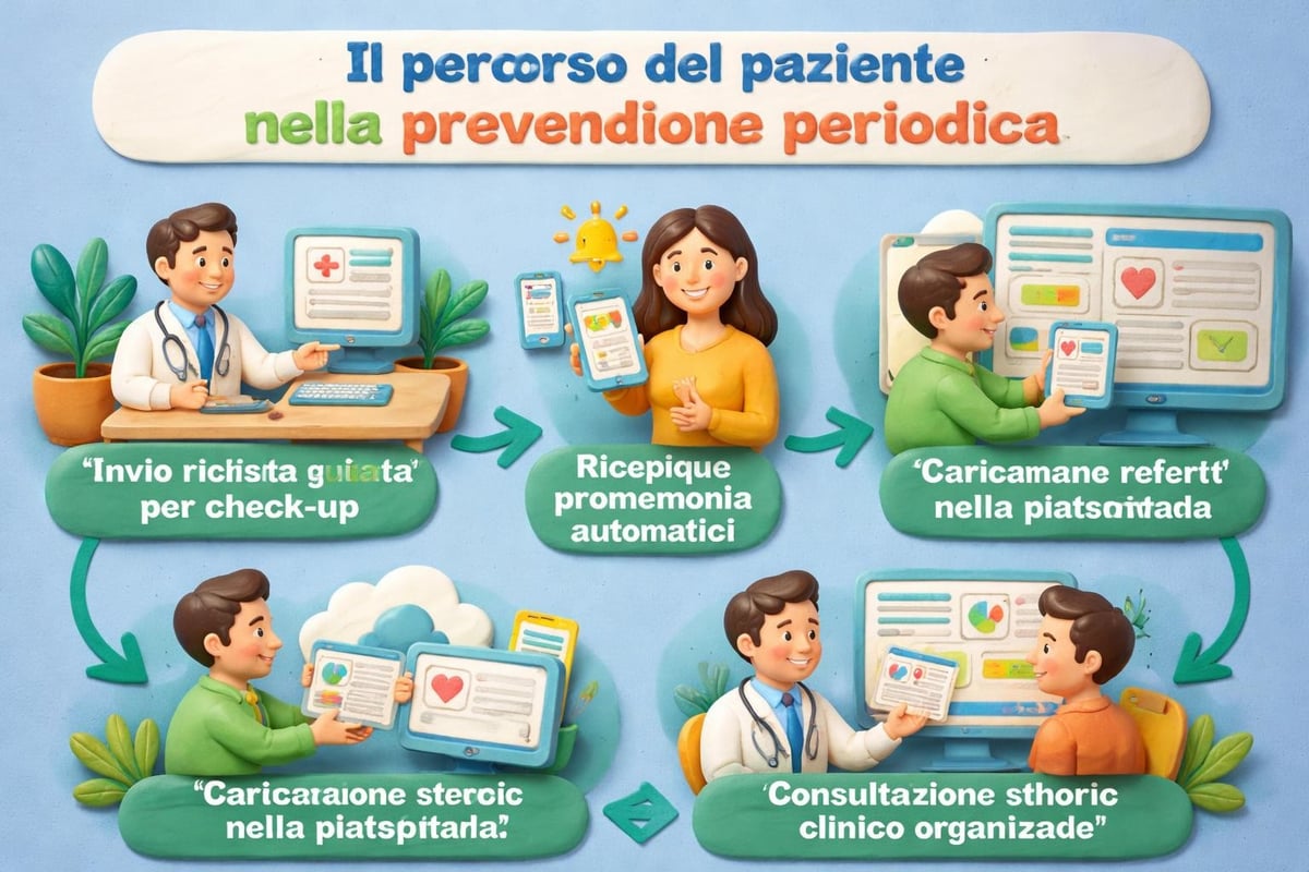 Workflow prevenzione paziente medico