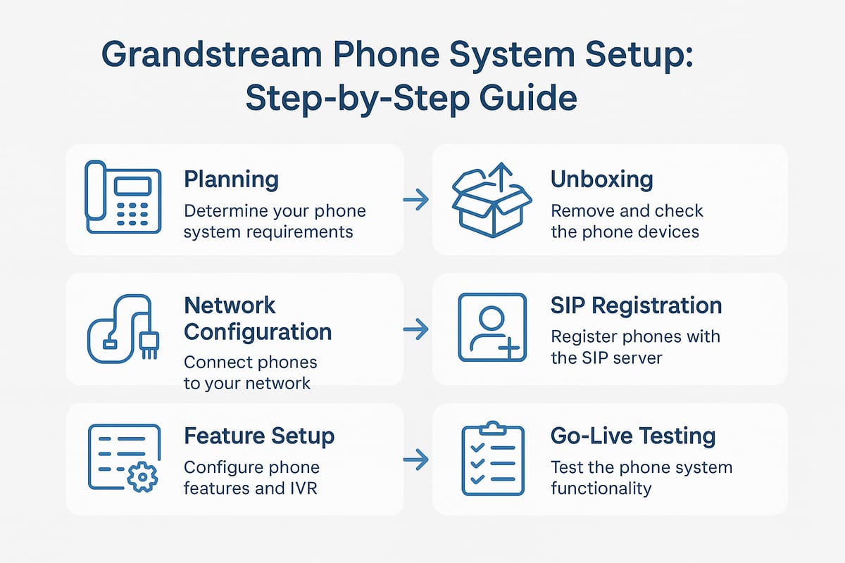 Step-by-Step Grandstream Phone System Setup