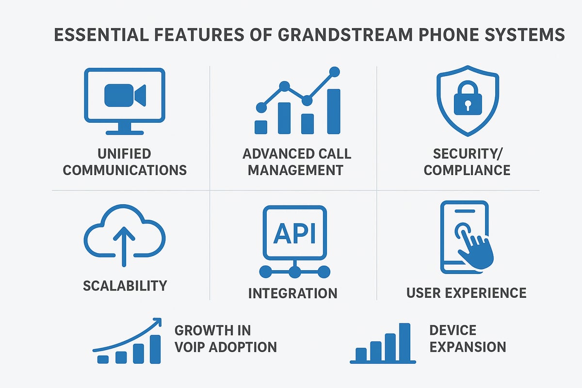 Essential Features of Grandstream Phone Systems