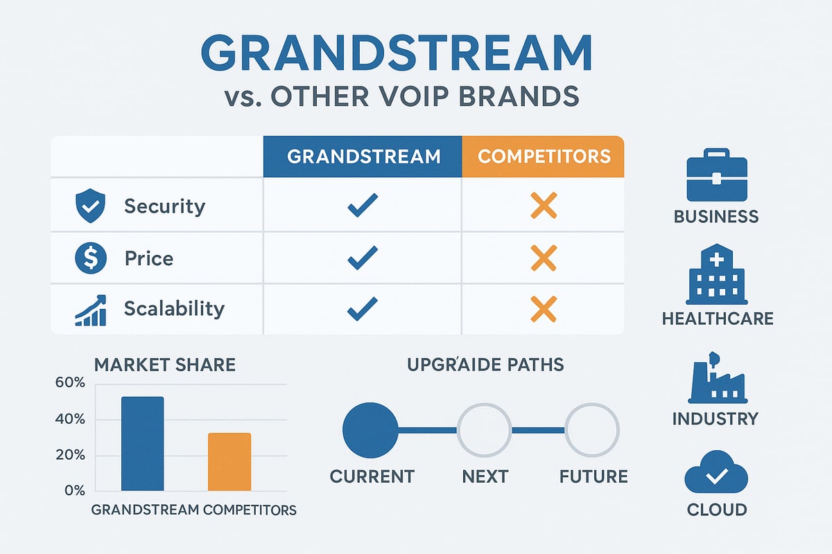Comparing Grandstream with Other VoIP Phone Systems