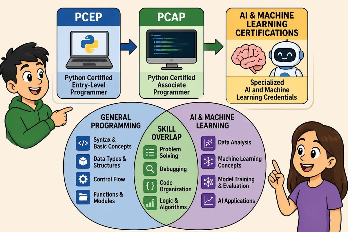 Python certification progression pathway