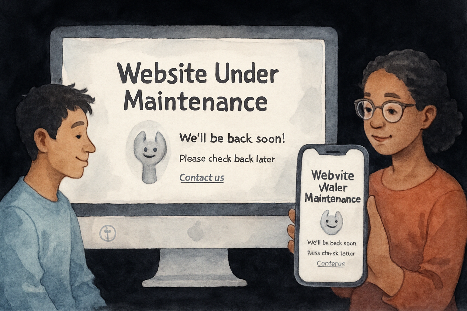 Communicating Downtime: User Experience and Trust
