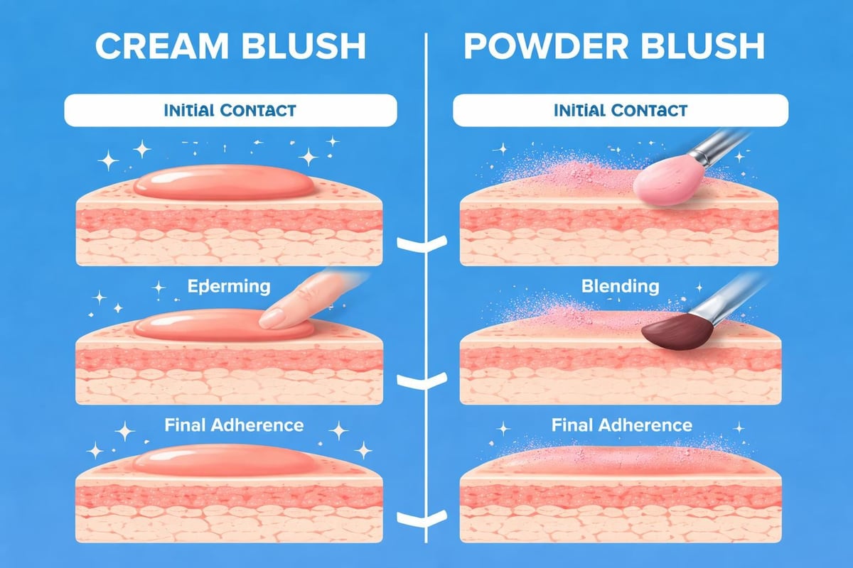 Cream blush stick formula benefits