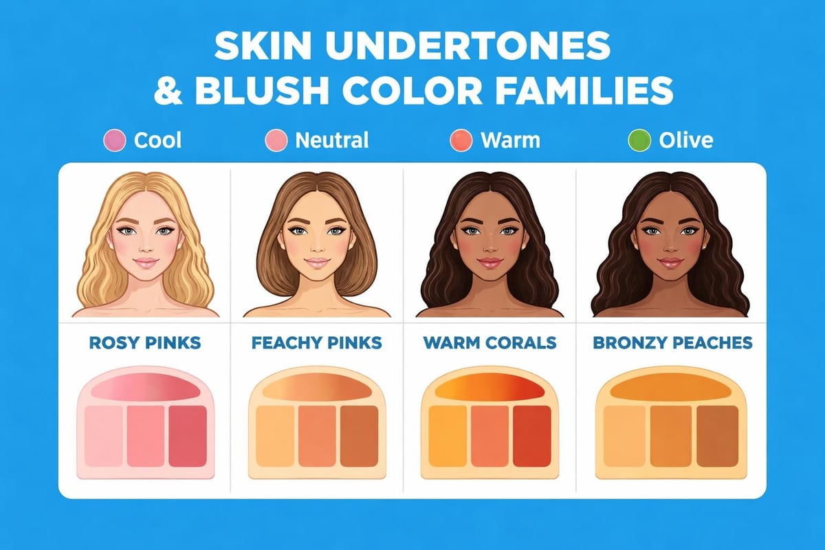 Blush color matching guide
