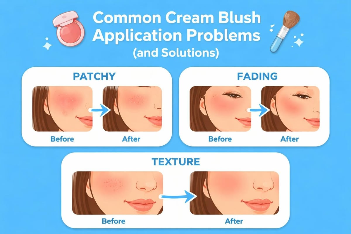 Cream blush troubleshooting
