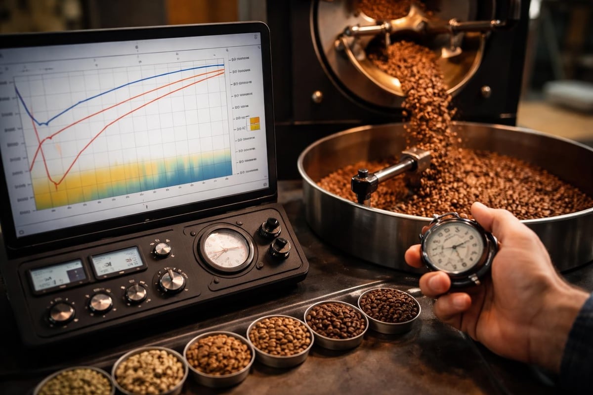 Processus de torréfaction artisanale