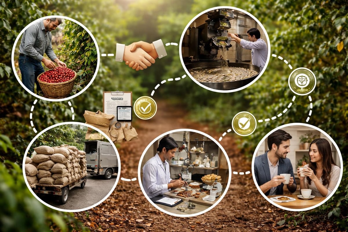 Traçabilité du cafe gourmet