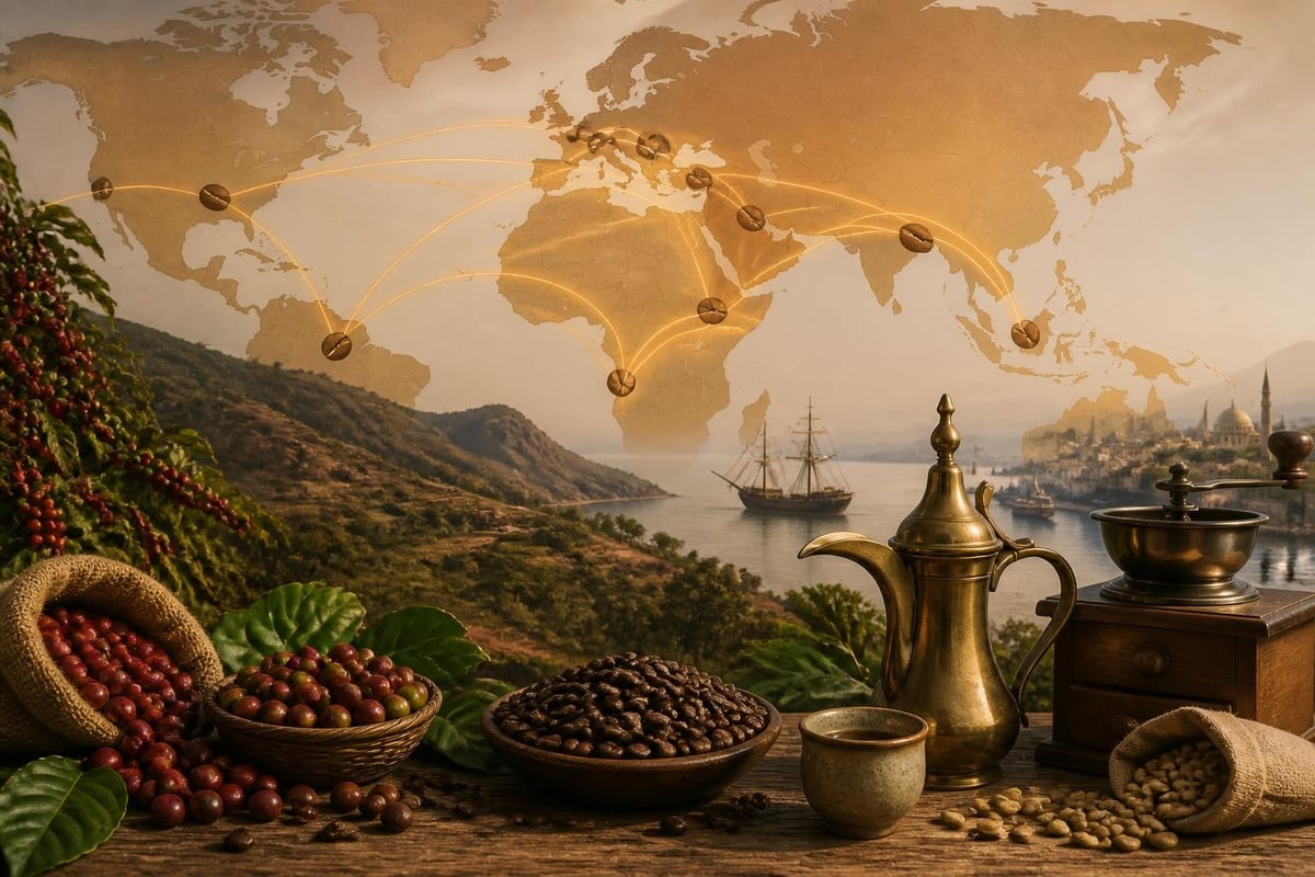 Expansion mondiale du café