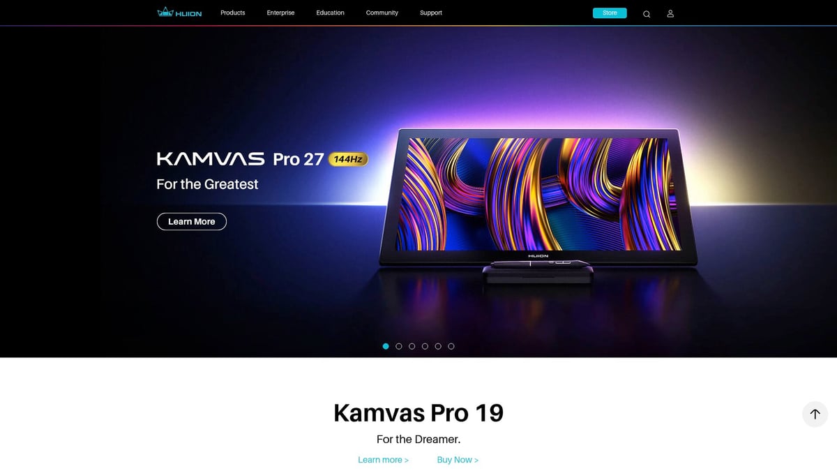 8 Idées Cadeau Dessin Originales à Offrir en 2026 - 1. Tablette Graphique à Écran Intégré – Huion Kamvas, XP-Pen Artist, Wacom Cintiq