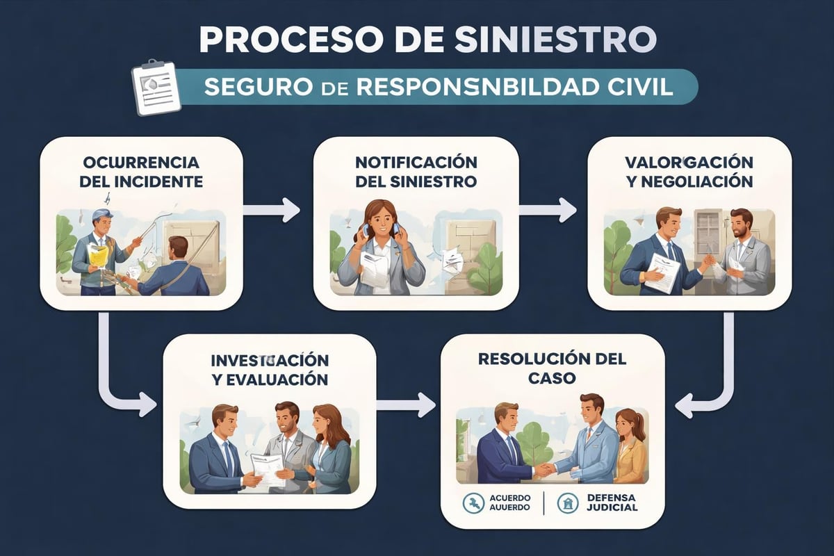 Proceso reclamaci&oacute;n responsabilidad civil