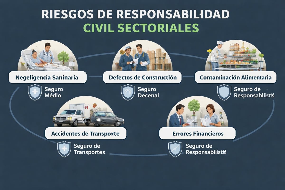 Responsabilidad civil sectores profesionales