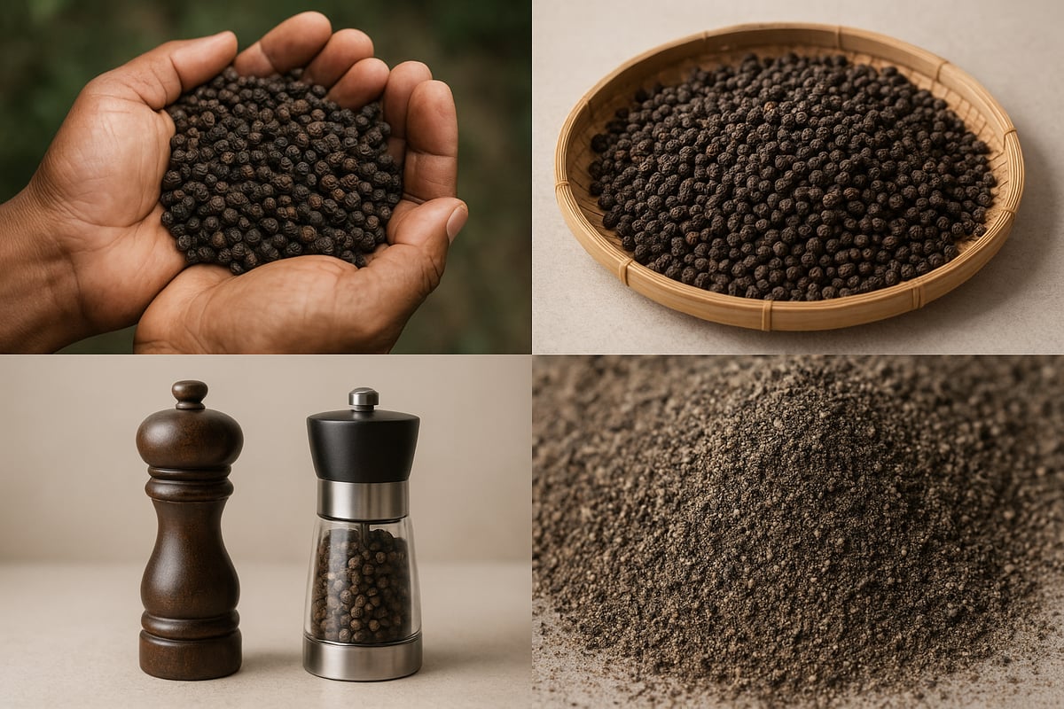 Fabrication et Qualité du Poivre Moulu