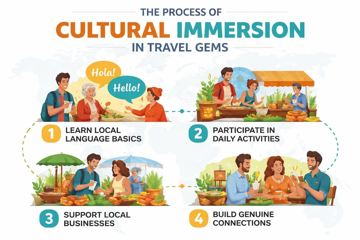 Ways travelers engage authentically with local communities