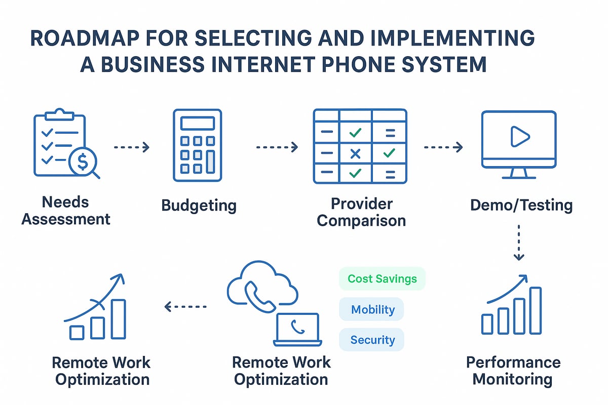 Step-by-Step Guide to Selecting and Implementing Your Business Internet Phone System