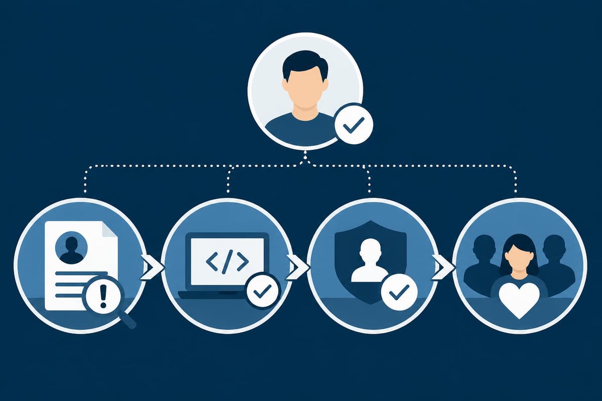 Staff augmentation verification process