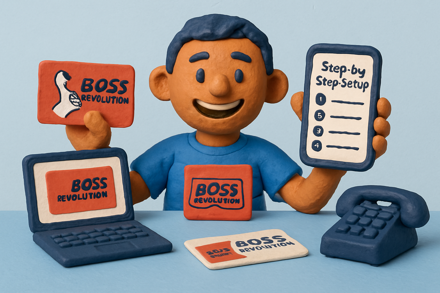 How to Activate and Set Up Your Boss Revolution Calling Card