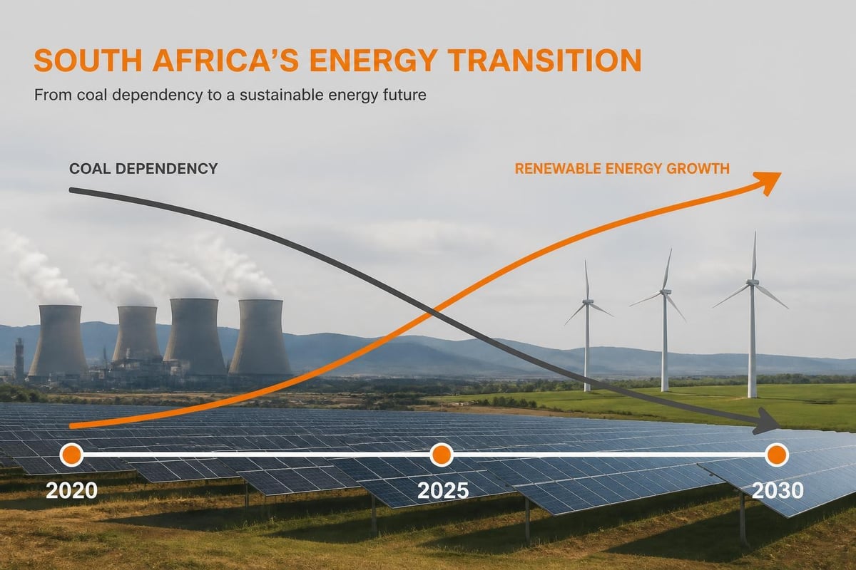 Energy transition from coal-based to renewable systems