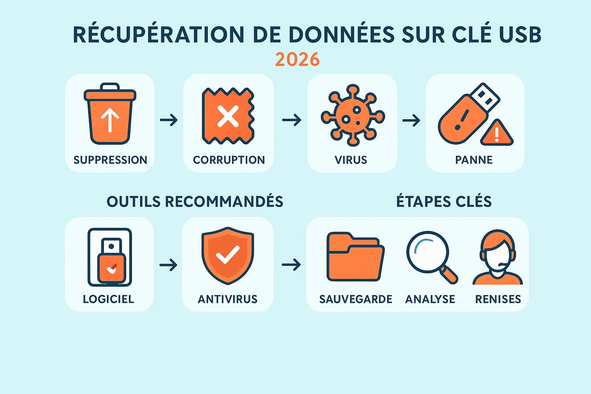Les Méthodes de Récupération de Données sur Clé USB