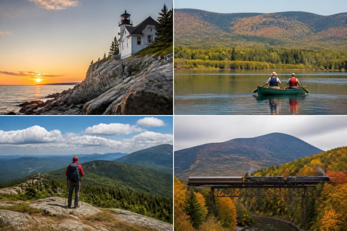 Maine's geographic regions