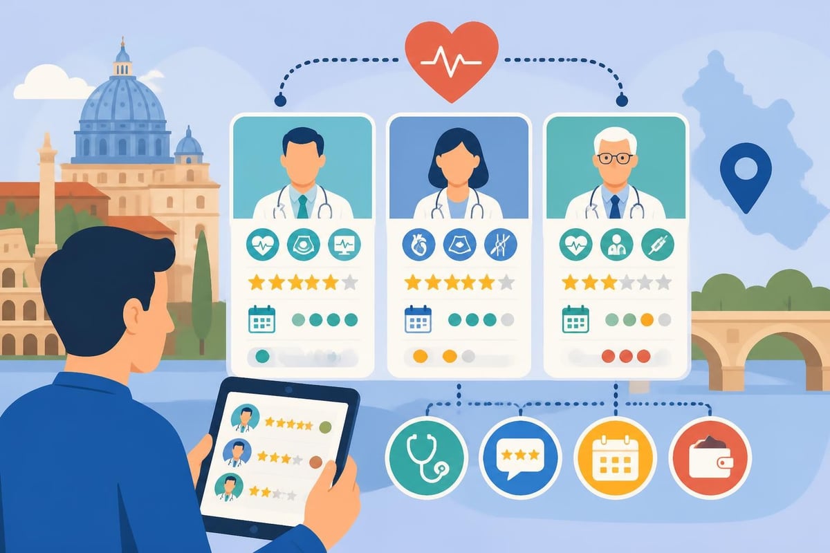Selezione cardiologo online