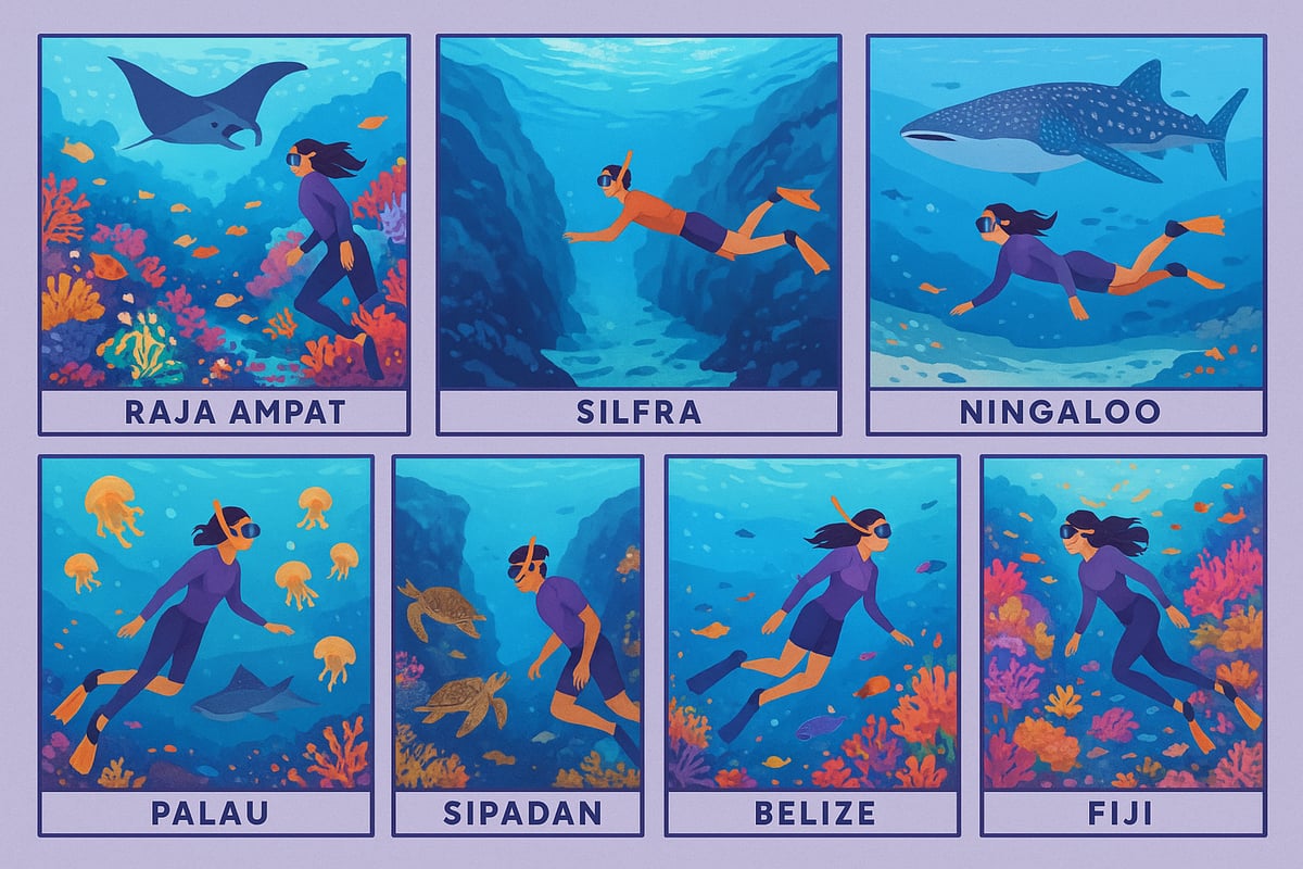 7 Exotic Locations Best for Snorkeling in 2025