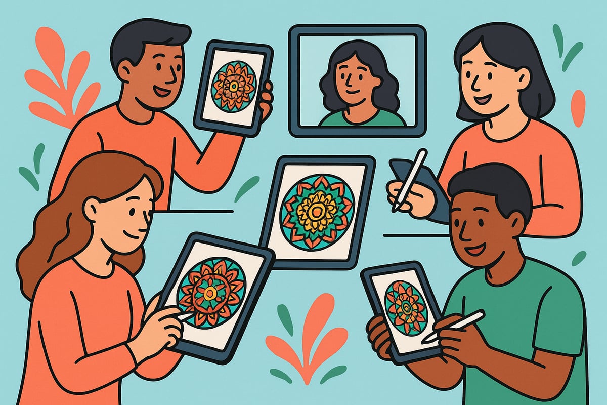 Digital Mandala Coloring: Tools, Apps, and Trends for 2026