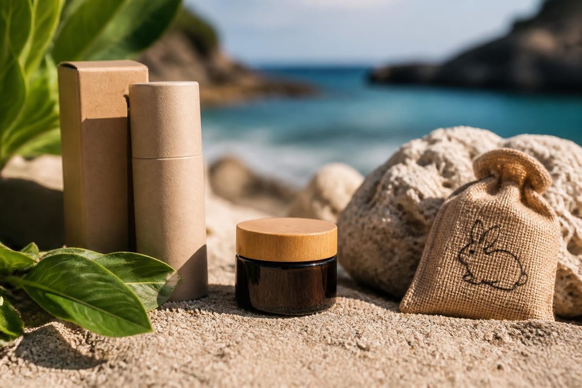 Sustainable vegan skincare