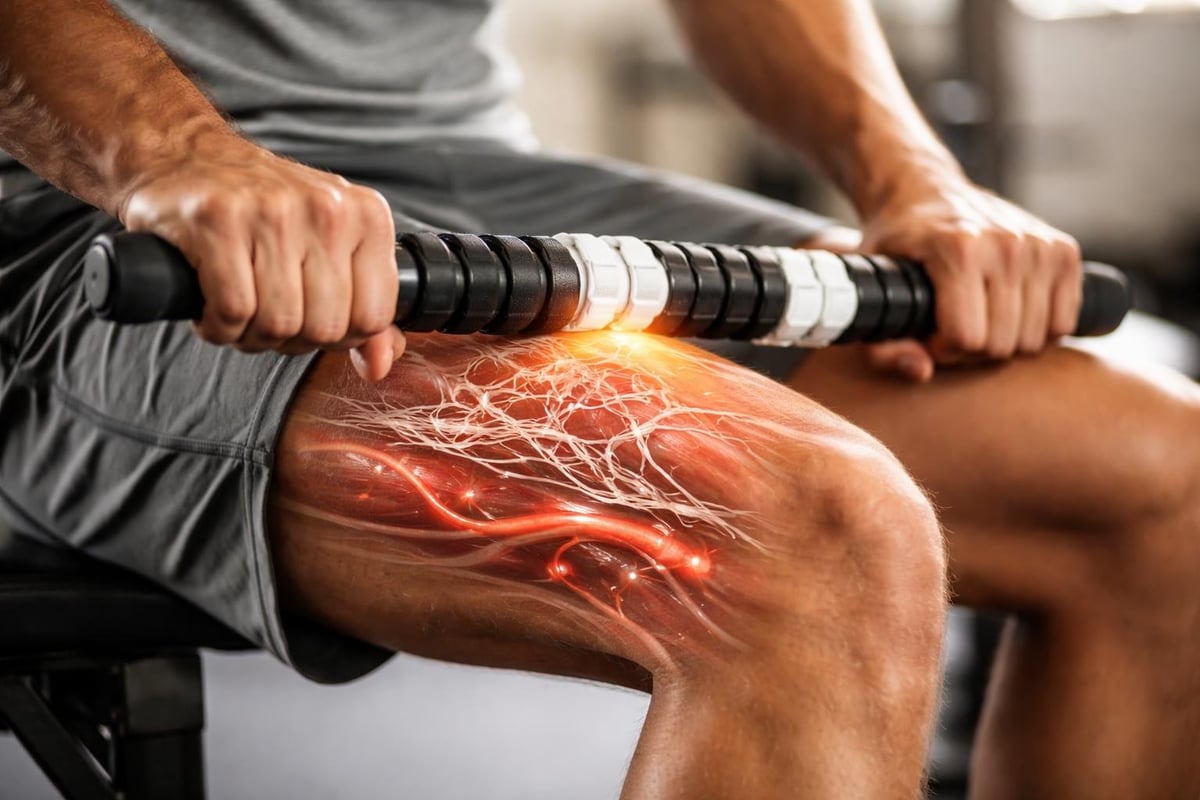 Massage stick mechanics