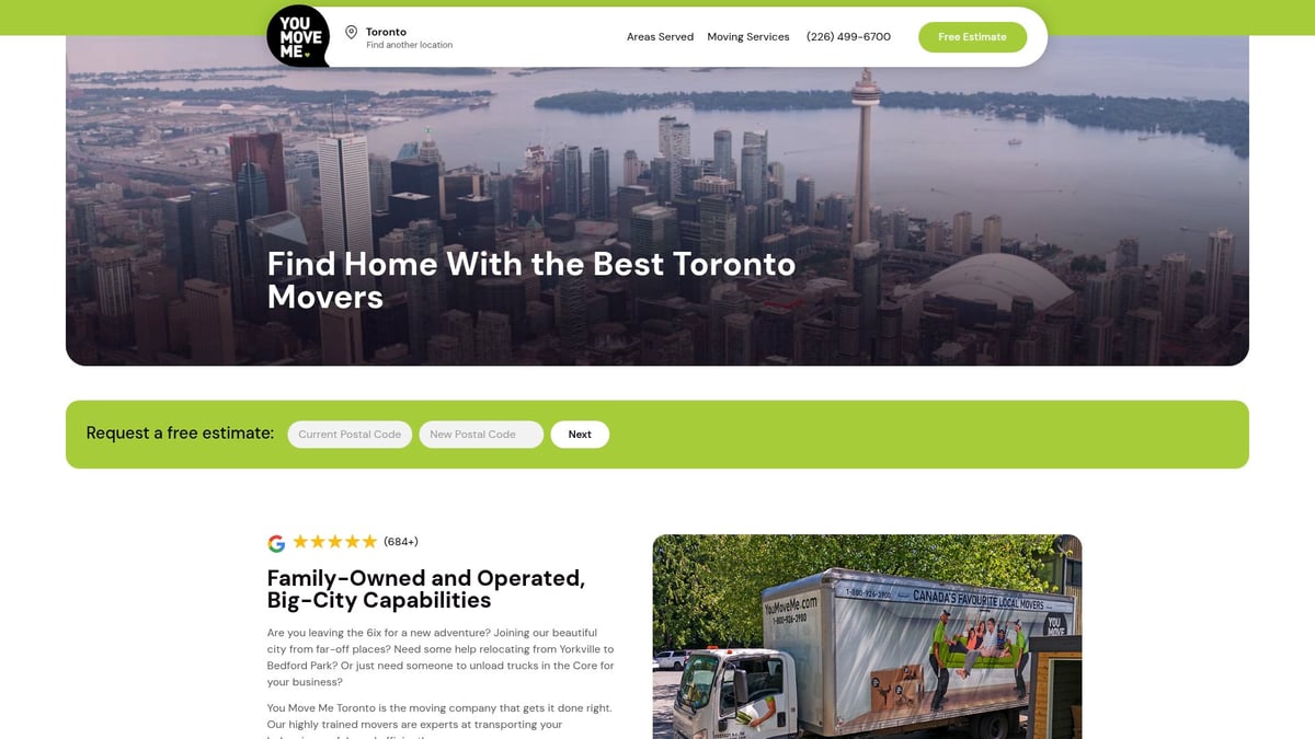 9 Essential Movers Near Me Toronto Services for 2026 - You Move Me Toronto
